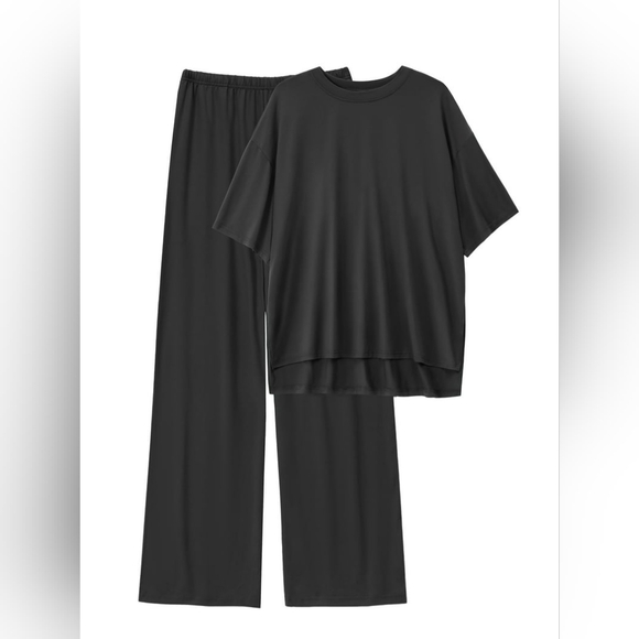 Women's Black Sleepwear Set Nwot - Picture 2 of 4